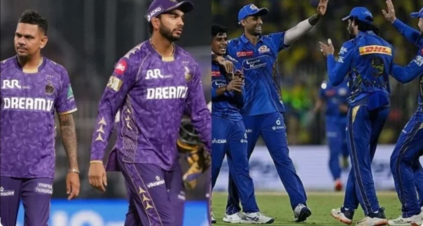 Mumbai Indians Vs Kolkata Knight Riders Timeline