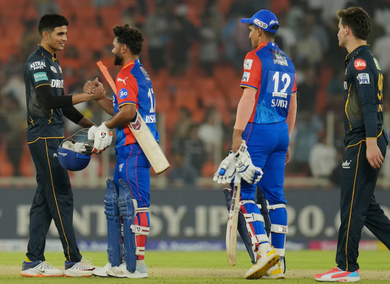 Gujarat Titans Vs Delhi Capitals Timeline