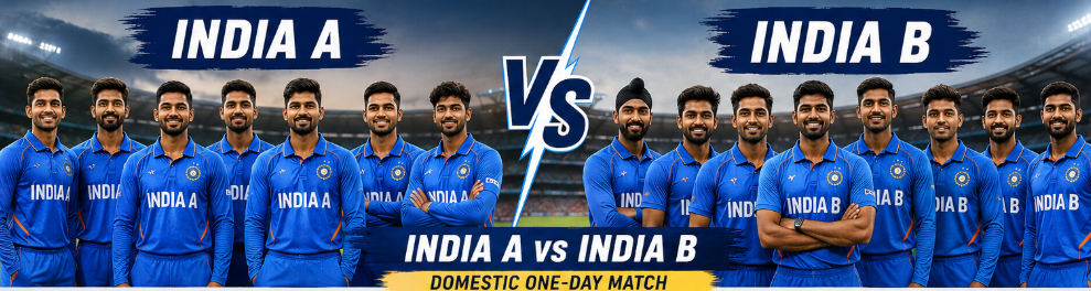 India B Cricket Team Vs India A Cricket Team Match Scorecard