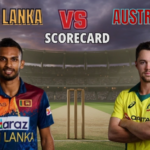 Australian Men's Cricket Team Vs Sri Lanka National Cricket Team Match Scorecard