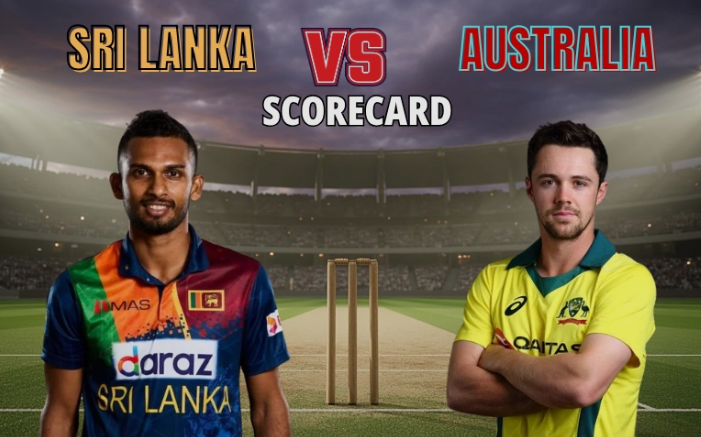 Australian Men's Cricket Team Vs Sri Lanka National Cricket Team Match Scorecard
